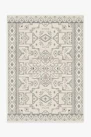 Black Amd White Rug Leelu Black White Rug In 2020 Black White Rug White Rug Washable Rugs