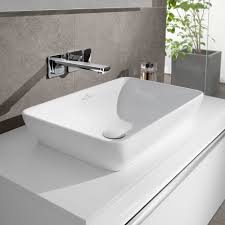 Villeroy Boch Venticello Halbeinbau Aufsatzwaschtisch Weiss Mit Ceramicplus 411355r1 Aufsatzwaschtisch Arbeitsflachen Kuchenarbeitsplatte