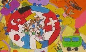 23 Nisan Resim Yarismasinda 1 Olan Resim 2014 Ile Ilgili Gorsel Sonucu Nisan Resim Cocuk