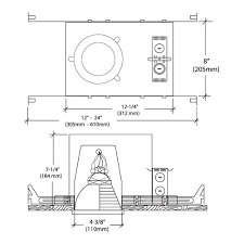 4 Recessed Lighting Gu10 120volt Ic Air Tight New Construction Housing