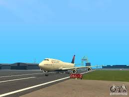 Northwest airlines flight 85 was a scheduled international passenger flight from detroit metropolitan wayne county airport in the united states to narita international airport in japan. Boeing 747 400 Delta Airlines For Gta San Andreas