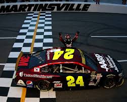 Kyle busch passed teammate denny hamlin on the final lap and held off martin truex jr. Martinsville Speedway Race Winners Mrn Motor Racing Network