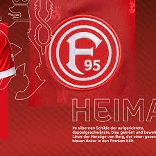 This logo image consists only of simple geometric shapes or text. Fortuna Dusseldorf 2020 21 Uhlsport Home Kit 20 21 Kits Football Shirt Blog
