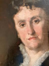 Eugène Vidal (1850-1906), Portrait Of A Woman, Oil On Canvas