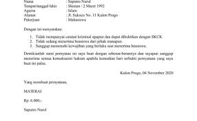 Artinya seseorang membuat sebuah surat yang berisi pernyataan kesalahan atau. Contoh Surat Pernyataan Kesalahan Di Tempat Kerja Cute766