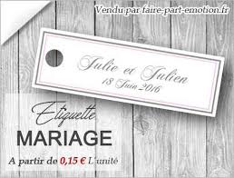 Étiquette mariage arbre personnalisée x15. Etiquettes Dragees Etiquettes Mariage Faire Part Emotion