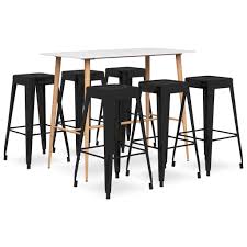 Bar Set Stehtisch Bartisch Tresen Barstuhl Barhocker online kaufen