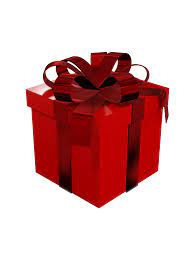 Reindeer christmas gift box with red ribbon. Large Red Gift Box Clipart Gallery Yopriceville High Quality Images And Transparent Png Free Clipart