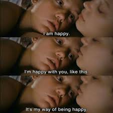 Blue Is The Warmest Color Idk I Felt Like Adele Here I Tend To Forget Myself When I M In Love Blue Is The Warmest Colour Film Quotes Warm Colors