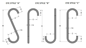 You can also choose from plastic, metal, and wood industrial. Whitelaw Rigging Fabrication On Twitter Manufacturer Of Specialty S Hooks For Overhead Lifting 3 Styles Of S Hooks Available See Picture Below Https T Co Sohxlfdixv Industrial Construction Lifting Hooks Manufacturer Lifting Https T