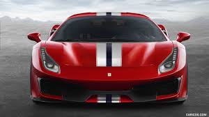 The objective was to increase aerodynamic efficiency, deliver ideal weight distribution, lower the car's centre of gravity as far as possible, and, most importantly of all, seamlessly integrate the new hybrid system.all of this and more has been achieved without impinging on cabin. 2019 Ferrari 488 Pista Front Caricos