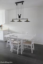 Find trending home design ideas & pictures, shop our online furniture store for everything your home needs like farmhouse kitchen & table linens, or find a pro. White Farmhouse Kitchen Table Makeover Create Pray Love