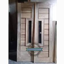 Rumah minimalis jadi terlihat lebih elegan dengan sentuhan pintu kayu berdesain modern ini. Kusen Pintu Rumah Motif Simpel Minimalis Kusen Mentahan Shopee Indonesia