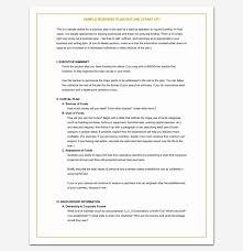Sba Business Plan Template Beautiful Business Outline Template 20 Free Samples Formats In 2020 Business Plan Template How To Plan Business Plan Outline