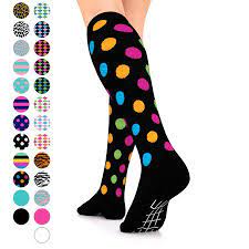 Go2 Fashion Compression Socks For Men Women 15 20 Mmhg Athletic Running Socks For Nurses Travel Medical Graduated Nursing Compression Stocking Sport Sock Wa Compression Socks Mens Compression Socks Compression Stockings