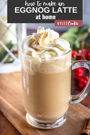 Homemade Eggnog Latte (Hot Or Iced) - Burrata And Bubbles