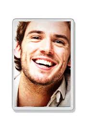 Sam Claflin Photo Fridge Magnet (70x45mm)