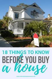 Buying A House Here Are 18 Things You Should Know With Images Home Buying Process Buying First Home Buying Your First Home