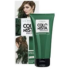 The loreal paris colour wash out is a semi permanent hair colour that you use to give you hair colour that will last for several washes. L Oreal Colorista Washout Semi Permanent Hair Colour Green 020 80ml On Onbuy