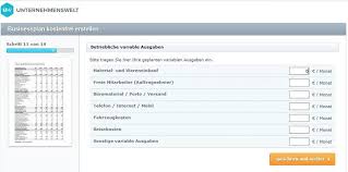 4 vorlage rechnung selbststandige t. Businessplan Software 5 Kostenlose Und Pflichtige Tools Im Check Ionos