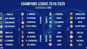 Oggi a istanbul alle 18 sono infatti in programma i sorteggi per l'edizione 2021/22. Sorteggi Champions League 2019 20 La Juventus Ritrova L Atletico L Inter Il Barcellona Galli Girone Complicato Per Il Napoli Notizie Audaci