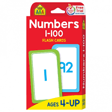Check out my letter cards!alphabet picture cards whitealphabet picture cards blueupper and lower case letter matching cardscolorful upper and lower case l. Numbers Flash Cards 1 100 Teaches And Reinforces Numbers For P K School Zone