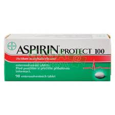 In the blister 10 pcs. Aspirin Protect 100mg 98 Tablet Gigalekaren Sk