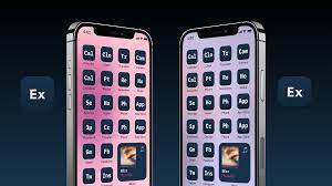 Periodic Table Style Ios 14 Icons Give Your Ios14 Homescreen A Clean And Ultra Minimalist Look Product Hunt