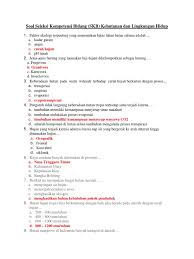 Latihan soal tes cpns paling lengkap, download saja kumpulan soal tes cpns di next postdownload hasil seleksi administrasi cpns kemenkeu 2018. Soal Skb Cpns Kehutanan Dan Lingkungan Hidup Pdf