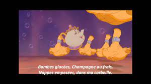 Gm c quand les assiettes sont des copines ! La Belle Et La Bete C Est La Fete Youtube