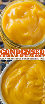 Sharp cheddar in particular is a favorite for flavor. Cheddar Cheese Soup Condensed Dinner Then Dessert