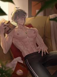 Rule 34 - 2boys Abs Aether (genshin Impact) Al-haitham Biceps Couch Daddy  Daddy Kink Dilf Doujinshi Genshin Impact Green Eyes Grey Hair Ha Ze Looking  At Viewer Male Male Only Mature Male
