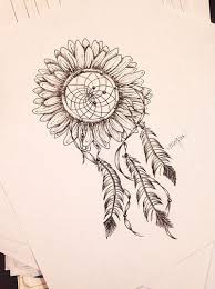 Download I Want This Just Like This But Have The Feathers Be More Full And Have One Of The Outer Feathers Unfold To Become Bi Tattoos Body Art Tattoos Sunflower Tattoos