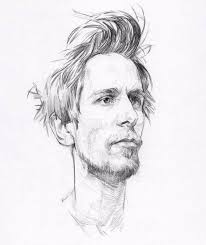Favorite Christian Bale Quote Go Mine Is No Let S Not Take A Minute Let S Go Again Seriously Though I L Portrait Sketches Art Drawings Beautiful Portrait