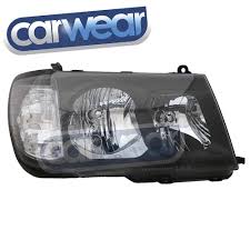 Toyota Landcruiser Fj 100 Series 98 04 Black Jdm Head Lights Land Cruiser Toyota Land Cruiser 100 Toyota Lc