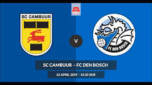 Cambuur has won 2 matches, and groningen triumphed in 2. Sc Cambuur Fc Den Bosch