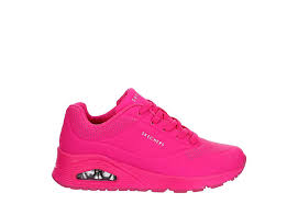 Shop over 540 top bright colored shoes for women and earn cash back all in one place. Bright Pink Skechers Street Womens Uno Night Shades Sneaker Casual Rack Room Shoes