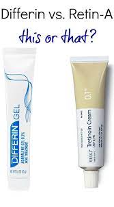 Differin Vs Retin A This Or That Differin Gel Tretinoin Cream Tretinoin