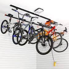 Bike hoist bicycle lift for garage ceiling storage,heavy duty bicycle hanging racks,bike storage with 3 pulley and 45 ft adjustable rope|100 lb capacity. Pin On Lifts