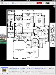 One Story Luxury House Plan 4 Bedroom Large Kitchen And Huge Master Wic Dreaming It Big Luxury House Plans Dream House Plans House Plans