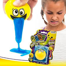 JA-RU Emoji Barf Ooze Ball (Box of 24) Squishy Slime Putty Ball