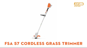 The top countries of suppliers are china, taiwan. Stihl Fsa 57 Cordless Grass Trimmer Features Benefits Stihl Gb Youtube