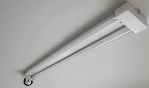 Garage Led Shop Light Fixture Replaces Fluorescent Shop Light Fixtures Garage Light Fixtures Garage Lighting