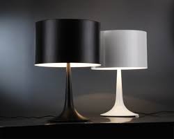 The new gravity collection designed by spacecopenhagen, consisting of a table lamp and a floor lamp, is aesthetically contrasting strength and fragility. Contemporary Table Lamps For A Bedroom