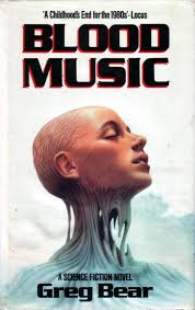 There are parallels between Pluribus and Blood Music. This cover art in  particular struck me. The virus…the collective…the code running beneath.  Blood Music always struck me as deeply materialistic. Is Pluribus going