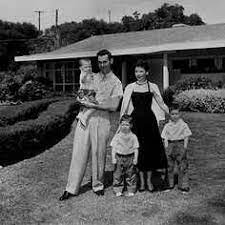 American television host and comedian johnny carson with his first wife jody wolcott and their sons christopher, richard and cory at their home in. Pin On D Johnny Carson
