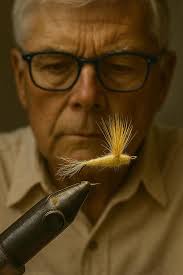 Despite the bright sun and clear water, the trout are responding to grannom  fly patterns. Open day trout.