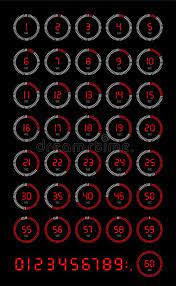 Maybe you would like to learn more about one of these? Set Of Stopwatch Icon The 5 10 15 20 25 30 35 40 45 50 55 60 Seconds Digital Timer Clock And Watch Timer Countdown Stock Illustration Illustration Of Accuracy Deadline 122059220