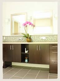 Bathroom Vanity Mosaic Tile Backsplash Design Photo C Kelly Berg Story Space Mosaic Tile Backsplash Bathroom Design Home Decor