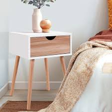 It is a place for the alarm clock or a glass of water. Decorly Bedside Tables Drawers A Design That Is Scandinavian Inspired And Yet Reminiscent Of Decades Old Influences Our Artiss Bedside Table Offers Full Functionality With Stylish Cues Https Www Decorly Com Au Products Artiss Bedside Tables